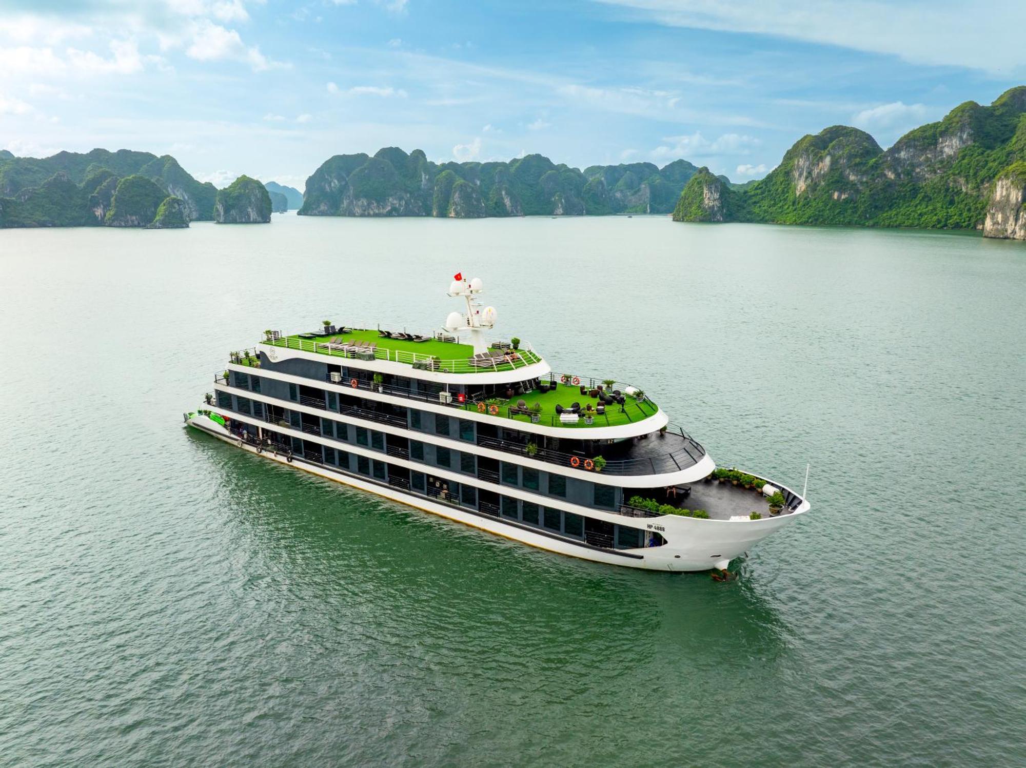 Hotel Era Cruises Halong Hạ Long Exterior foto